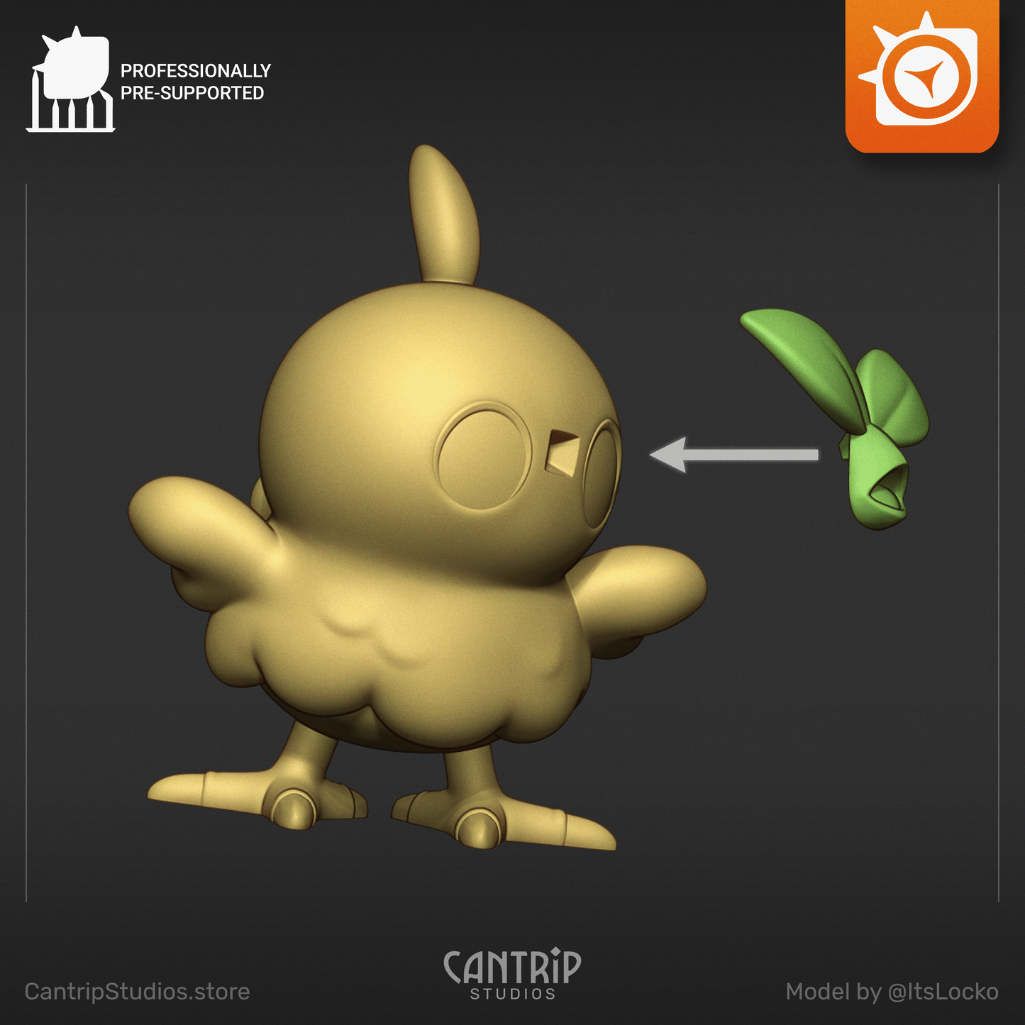 [PokePrint] Browt - Digital STL File
