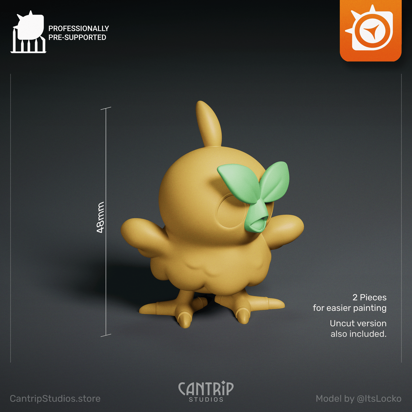[PokePrint] Browt - Digital STL File
